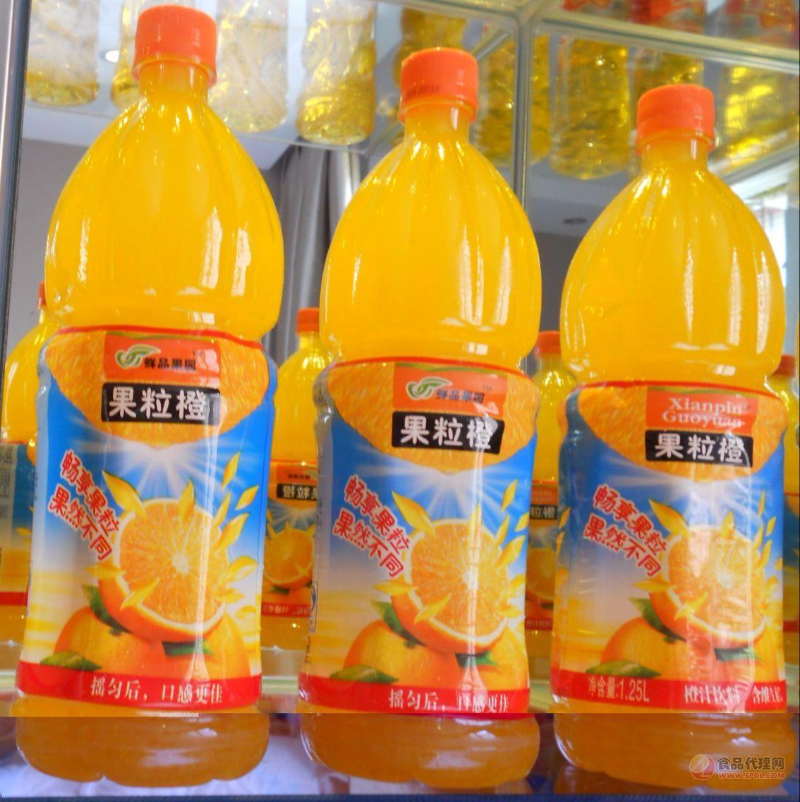 鲜品果园果粒橙大瓶装