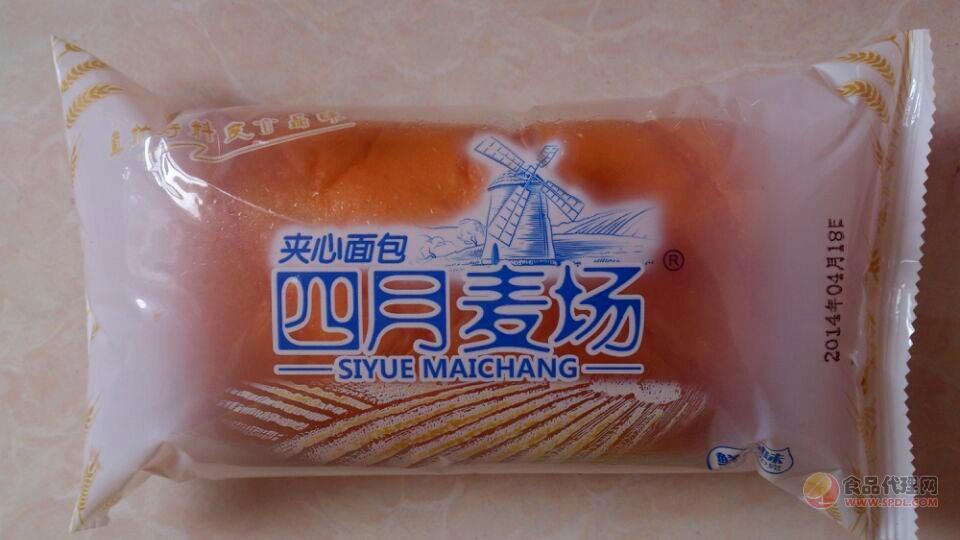 鲜奶味夹心面包90g