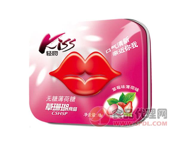 草珊瑚Kiss草莓味薄荷味18g