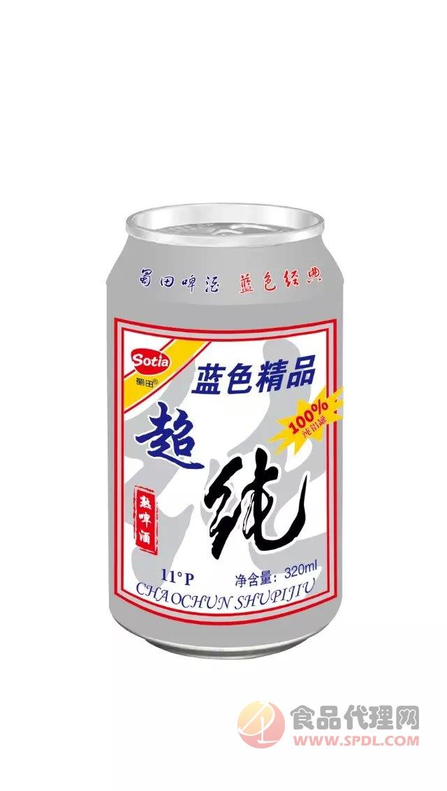 蜀田啤酒熟啤酒320ml