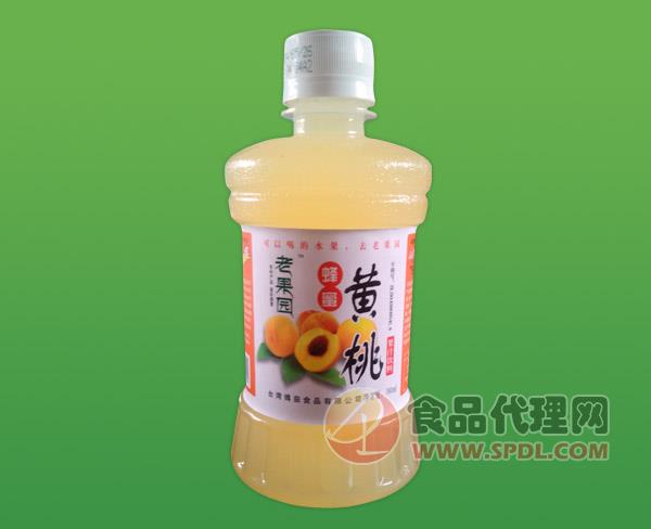 老果园蜂蜜黄桃果汁饮料380ml