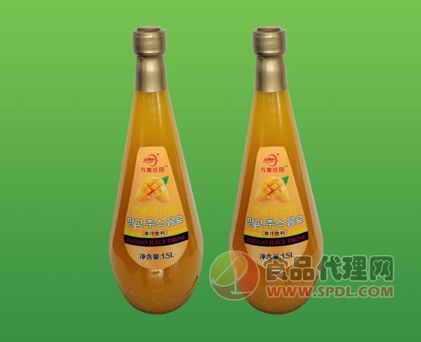 万果庄园芒果汁饮料1.5L