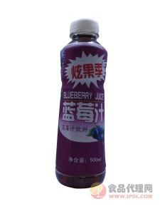 炫果季蓝莓汁饮料500ml