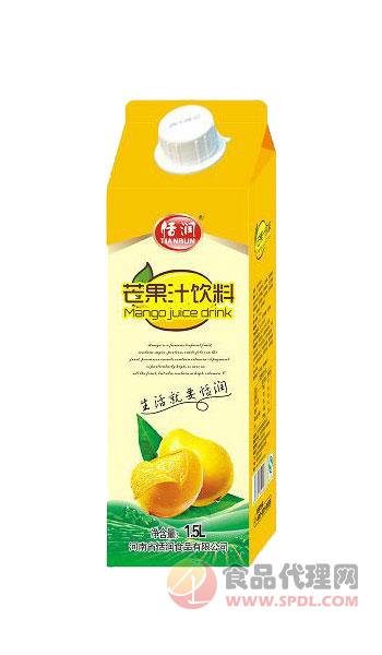 1.5L恬润芒果汁饮料