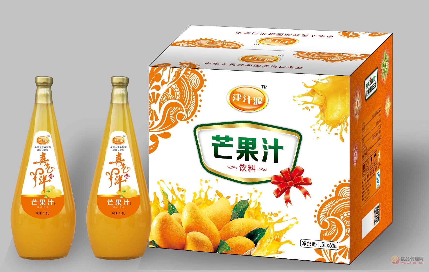 1.5L芒果汁*6瓶
