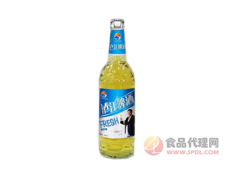 泸江啤酒清爽型瓶子500ml