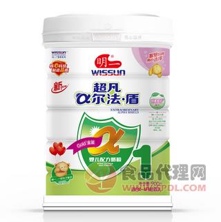 超凡α尔法•盾婴幼儿配方奶粉900g