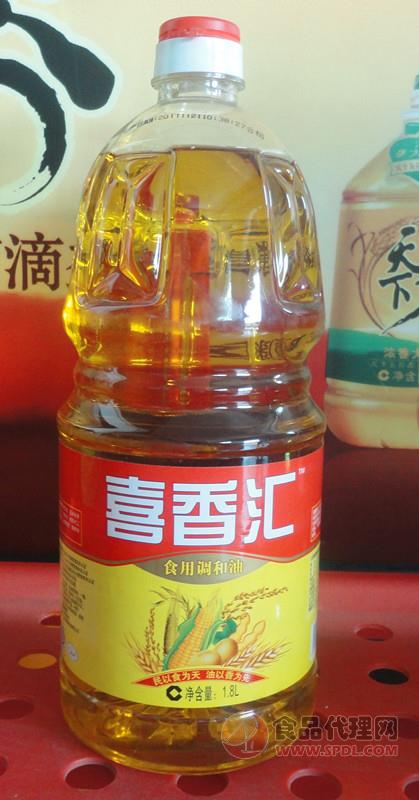 喜香汇食用调和油1.8L