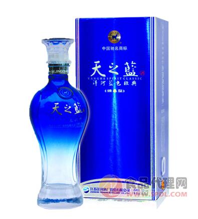 洋河蓝色经典天之蓝46度480ml