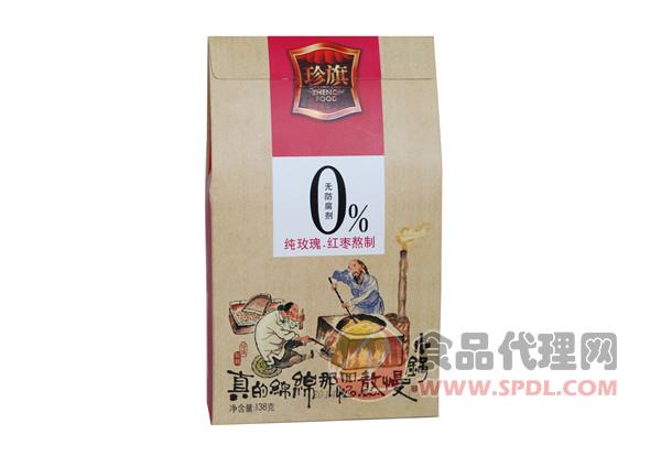 珍旗玫瑰红枣块红糖138g/袋