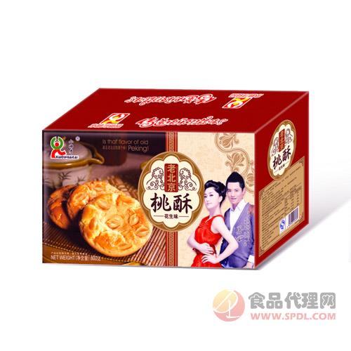 小帅才桃酥花生味800g