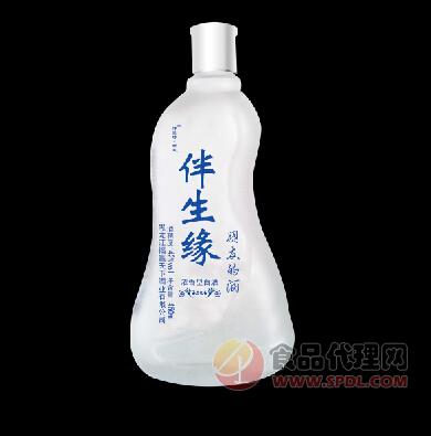 伴生缘磨砂蓝标500ml