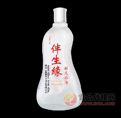 伴生缘磨砂红标500ml