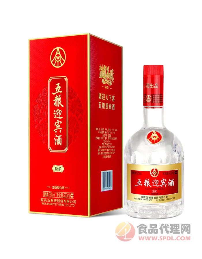 五粮迎宾酒 精酿500ml