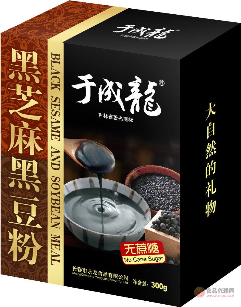 于成龙黑芝麻黑豆粉无蔗糖300g