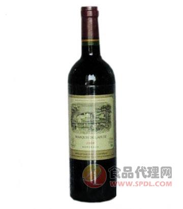 拉菲侯爵2004年干红葡萄酒750ml