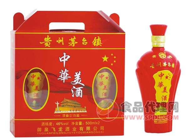 中华美酒五星双礼盒500ml