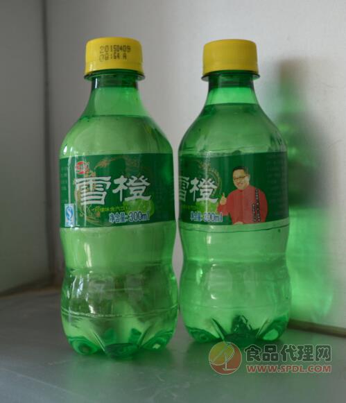 酷e百雪橙柠檬味汽水300ml