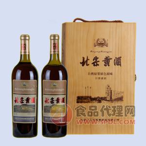 北宗黄酒现代3#木盒750ml