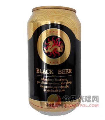曼哈顿黑啤罐啤酒320ml