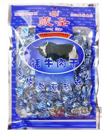 藏圣牌牦牛肉干130g