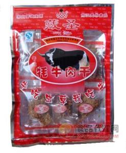 藏圣牌牦牛肉干香辣味56g