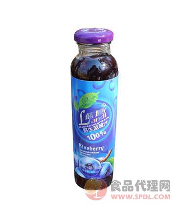 蓝地野生蓝莓汁310ml