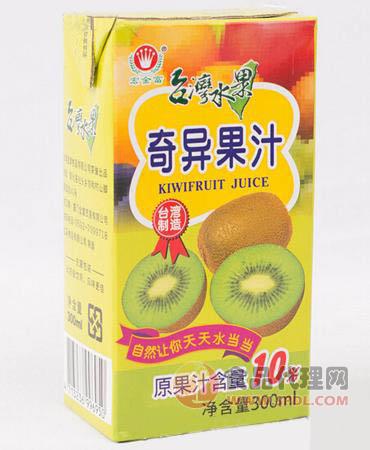 宏金富台湾水果奇异果汁300ml