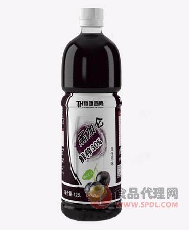 黑加仑鲜榨果汁1.25L