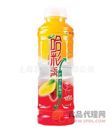 哈彩芒果草莓汁420ml