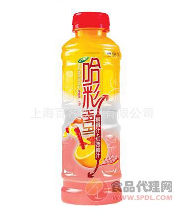 哈彩柳橙西红柚汁420ml