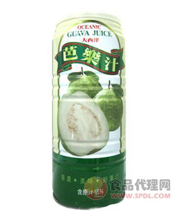 大西洋芭乐汁罐装360ml