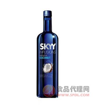 深蓝蓝天椰子口味伏特加750ml