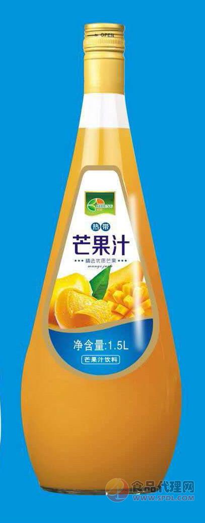 西恒热带芒果汁1.5L