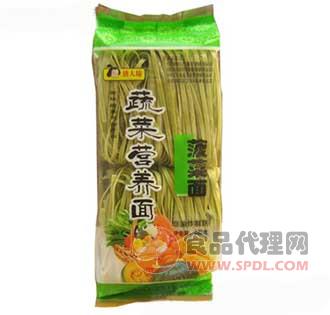 唐人坊蔬菜营养面菠菜面220g