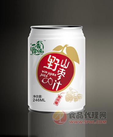 一番原味246ml野山枣汁易拉罐