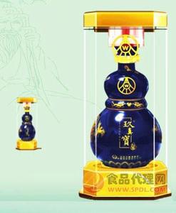 五粮液玖真宝道之尊（梦幻蓝瓷）500ml