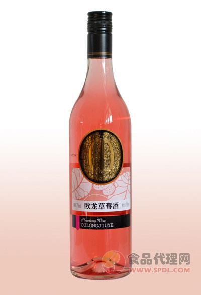 欧龙草莓酒330ml