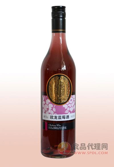 欧龙蓝莓酒330ml