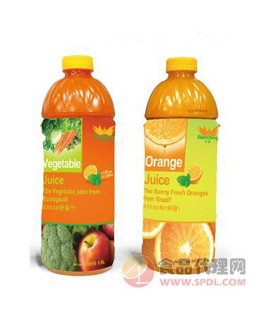 绚橙1.5L果汁饮料系列