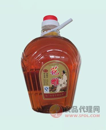 状元红花雕酒5L