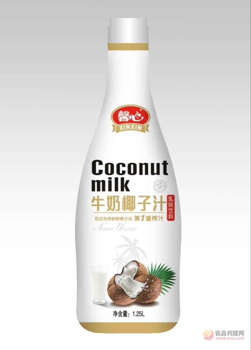 馨心牛奶椰子汁1.25L
