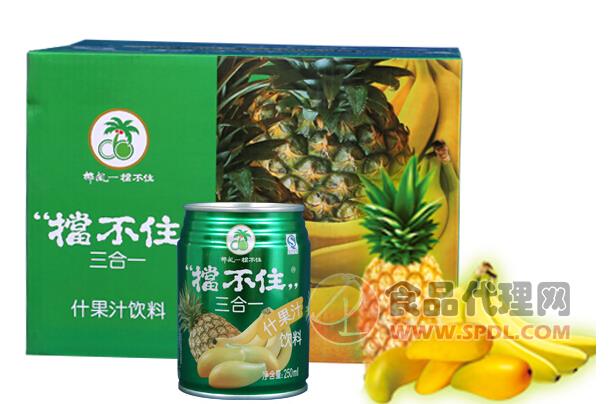 三合一果汁饮料 250ml*24