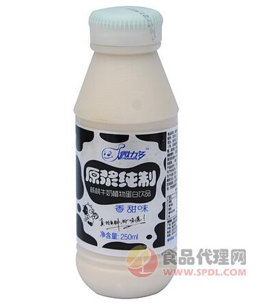 微多力原浆纯制核桃牛奶饮料250ml