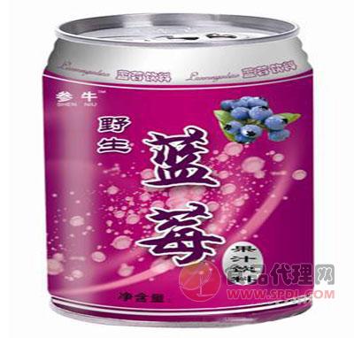 野生蓝莓果汁饮料330ml