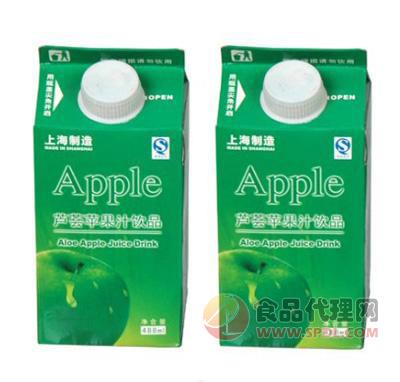 芦荟苹果汁488ml