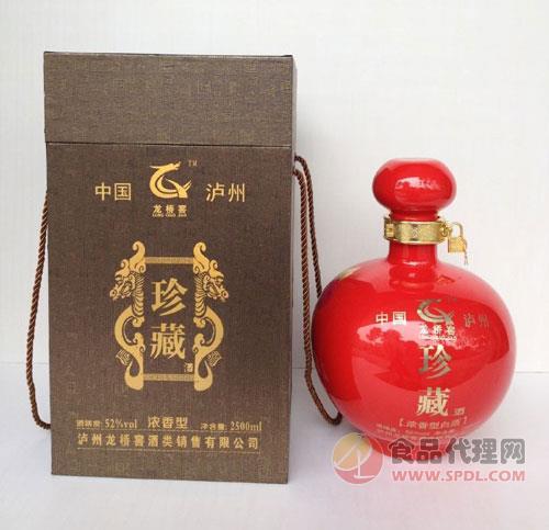 龍橋窖濃香型（珍藏版）52度500ml