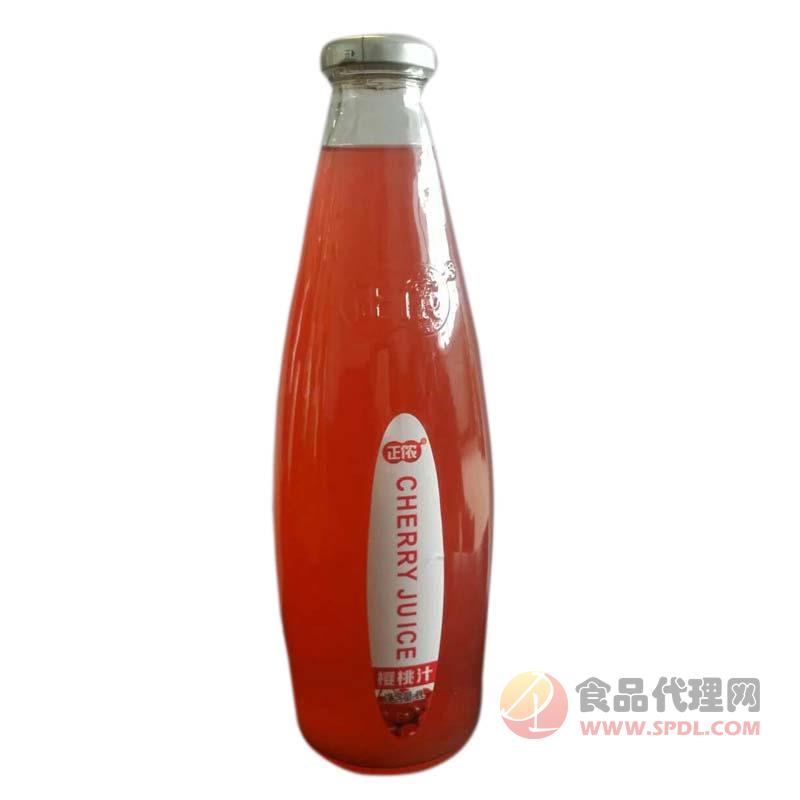 专利瓶型樱桃汁饮料诚招县级代理商