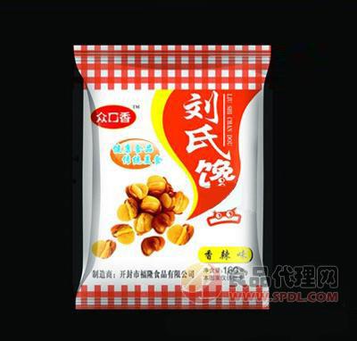 刘氏馋豆香辣味160g