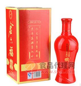 金六福 红瓷瓶  500ML